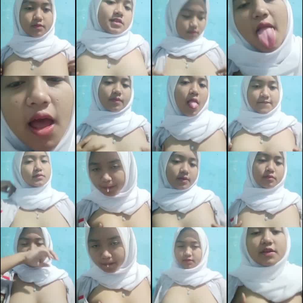 Abg Hijab Tete Gede Pap ke pacar